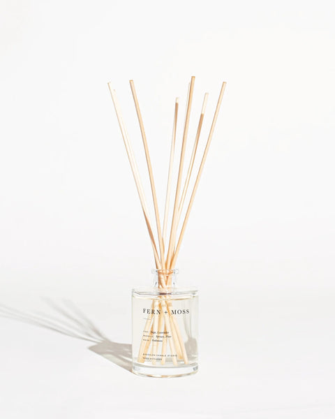Fern and Moss Reed Diffuser Catskills Woodsy Brooklyn Candle Studio diffuser flameless home fragrance oil NY NYC New York