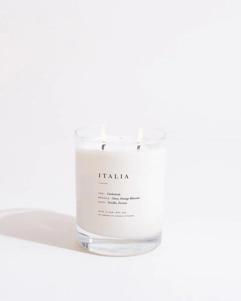 Italia Escapist Candle Brooklyn Candle Studio soy candle clean burning NY NYC New York