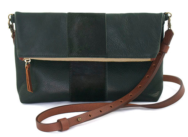 Medium leather crossbody purse Clearance