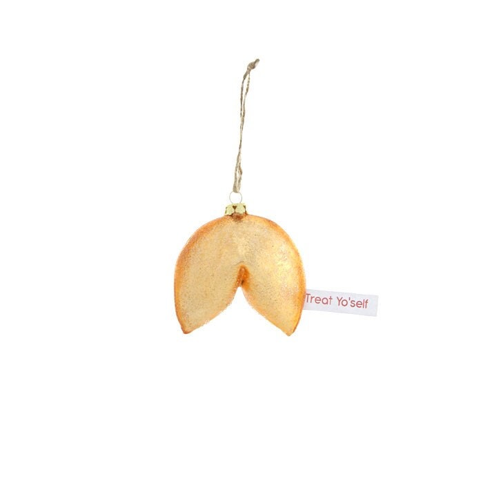 Treat Yo' Self Fortune Cookie Ornament