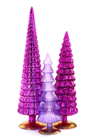 XL Extra Large Glass Hue Trees Violet Purple Cody Foster MS-6682-V Barbie