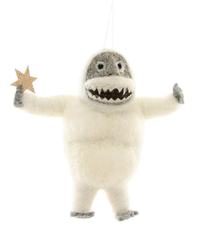 Abominable Snowman Ornament Rudolph the Red Nose Reindeer ornament Christmas holiday special yeti Cody Foster