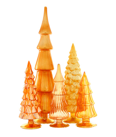 Large Orange Yellow Hue Trees Cody Foster Holiday Decorations Christmas Thanksgiving Halloween