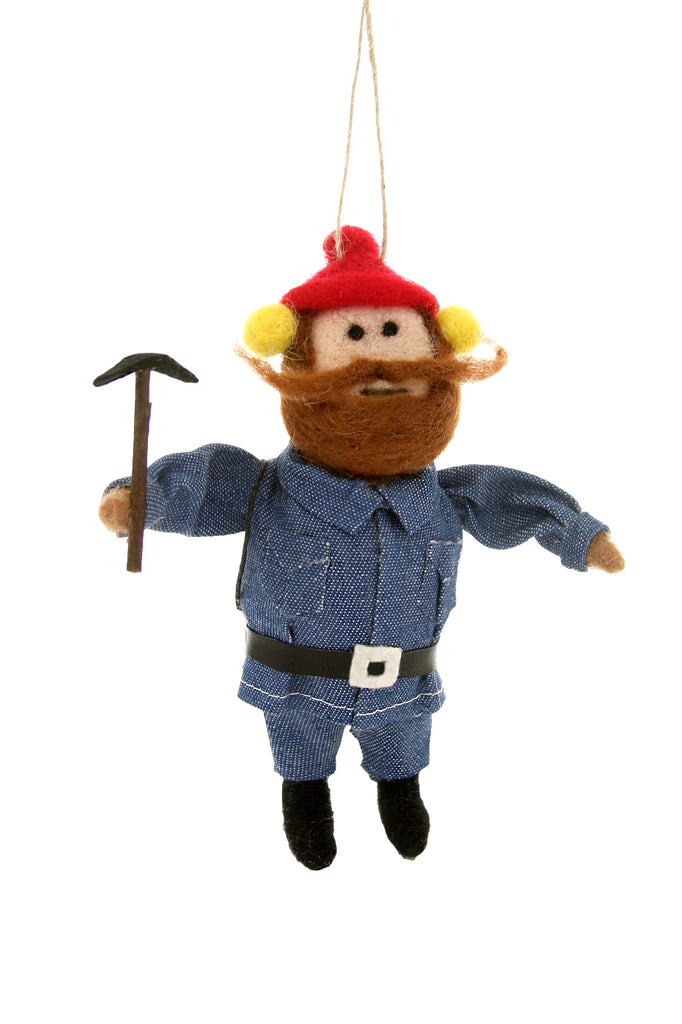 Yukon Cornelius Felt Ornament Cody Foster Christmas Rudolph the Red Nosed Reindeer Holiday vintage
