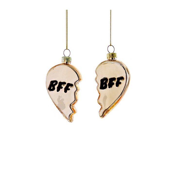 BFF Friendship Necklace Ornament
