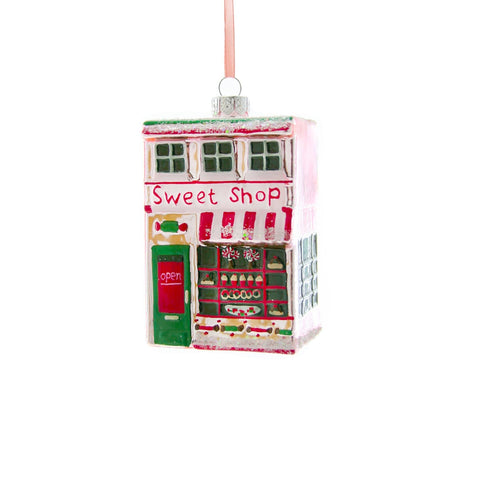 Sweet Shop / Candy Shop Glass Ornament